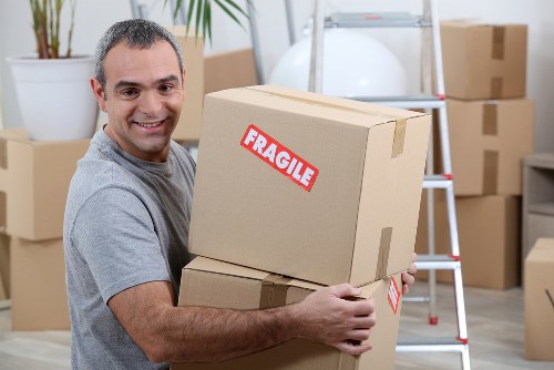 Secure storage facility provided by Man and Van
