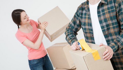 Efficient furniture pick-up process by Maidavale Storage