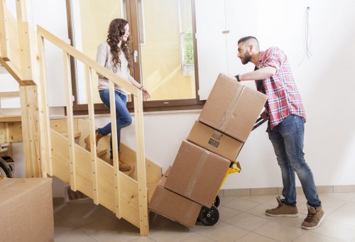 Secure storage units at Maidavale Storage facility